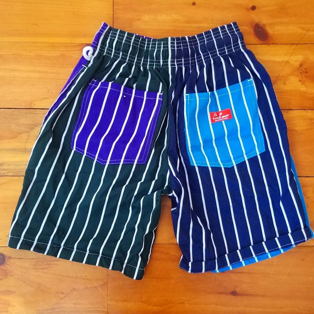 Cookman Striped multicolored Shorts- Medium